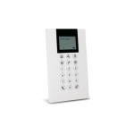 Bàn phím điều khiển hệ thống kiêm đầu đọc thẻ RISCO RP432KPP200D